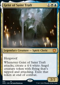 Geist of Saint Traft - Innistrad Crimson Vow Commander Decks