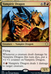 Vampiric Dragon - Innistrad Crimson Vow Commander Decks