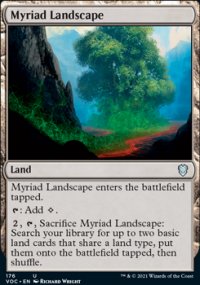 Myriad Landscape - Innistrad Crimson Vow Commander Decks