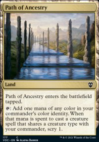 Path of Ancestry - Innistrad Crimson Vow Commander Decks