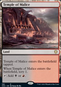 Temple of Malice - Innistrad Crimson Vow Commander Decks