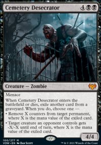Cemetery Desecrator 1 - Innistrad: Crimson Vow