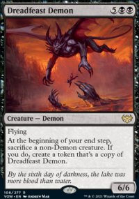 Dreadfeast Demon 1 - Innistrad: Crimson Vow