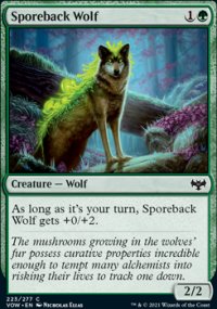 Sporeback Wolf - Innistrad: Crimson Vow