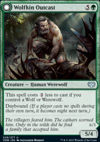 Wolfkin Outcast - Innistrad: Crimson Vow