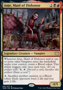 Anje, Maid of Dishonor 1 - Innistrad: Crimson Vow