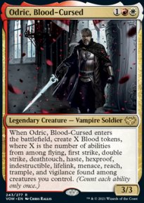 Odric, Blood-Cursed 1 - Innistrad: Crimson Vow
