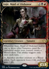 Anje, Maid of Dishonor 2 - Innistrad: Crimson Vow