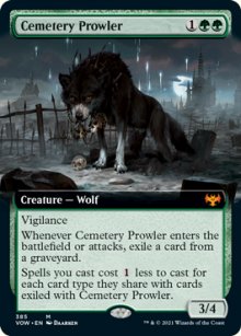 Cemetery Prowler 2 - Innistrad: Crimson Vow