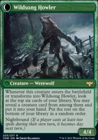 Wildsong Howler 1 - Innistrad: Crimson Vow