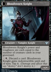 Bloodsworn Knight 1 - Innistrad: Crimson Vow