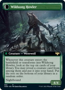 Wildsong Howler 2 - Innistrad: Crimson Vow