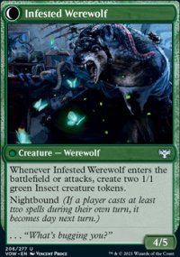 Infested Werewolf - Innistrad: Crimson Vow
