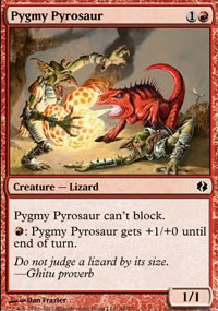 Pygmy Pyrosaur - Venser vs. Koth