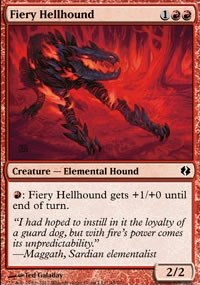 Fiery Hellhound - Venser vs. Koth