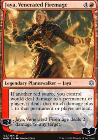 Jaya, Venerated Firemage - War of the Spark