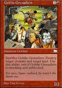 Goblin Grenadiers - Weatherlight