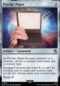 Psychic Paper 1 - Doctor Who