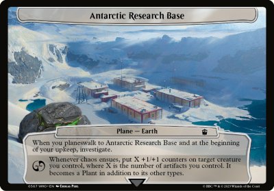 Antarctic Research Base - Doctor Who