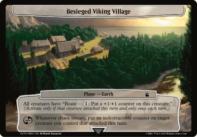 Besieged Viking Village - Doctor Who