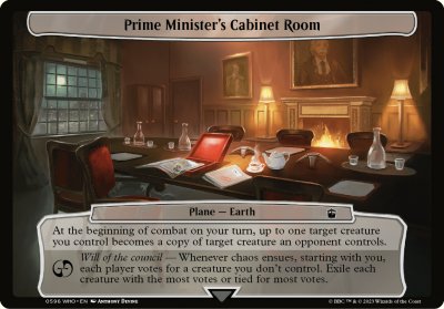 Prime Minister's Cabinet Room - Doctor Who