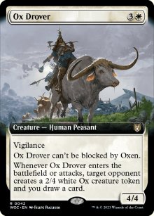 Ox Drover - Wilds of Eldraine Commander Decks