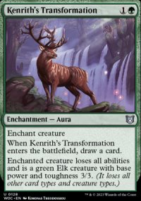 Kenrith's Transformation - Wilds of Eldraine Commander Decks