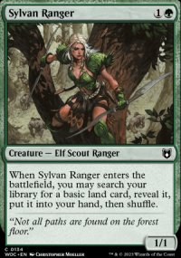Sylvan Ranger - Wilds of Eldraine Commander Decks
