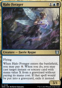 Halo Forager - Wilds of Eldraine Commander Decks