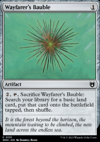 Wayfarer's Bauble - Wilds of Eldraine Commander Decks