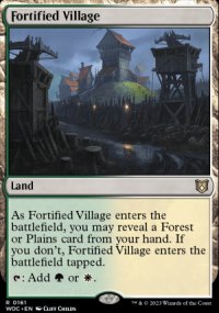 Fortified Village - Wilds of Eldraine Commander Decks