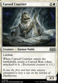 Cursed Courtier - Wilds of Eldraine