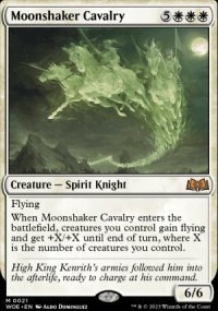 Moonshaker Cavalry 1 - Wilds of Eldraine