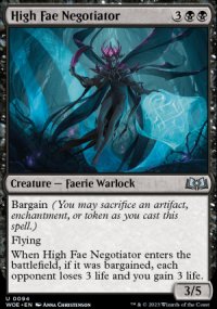 High Fae Negotiator - Wilds of Eldraine