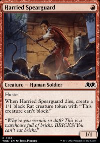 Harried Spearguard - 