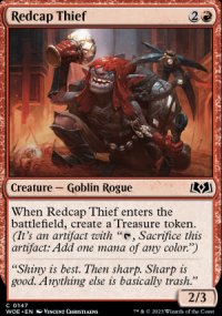 Redcap Thief - Wilds of Eldraine