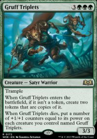 Gruff Triplets 1 - Wilds of Eldraine