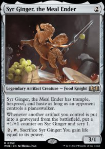 Syr Ginger, the Meal Ender - 