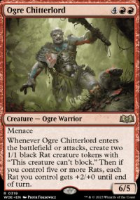 Ogre Chitterlord 1 - Wilds of Eldraine