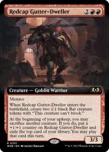 Redcap Gutter-Dweller 2 - Wilds of Eldraine