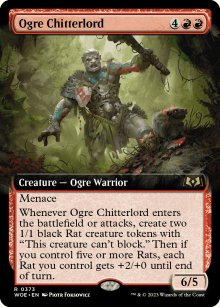 Ogre Chitterlord 2 - Wilds of Eldraine