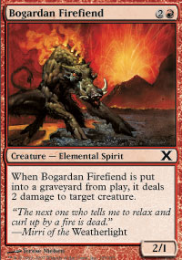 Bogardan Firefiend - 10th Edition