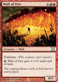 Wall of Fire - 10th Edition