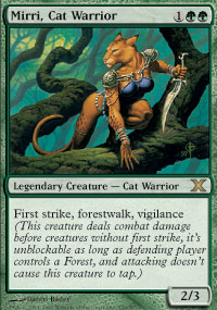 Mirri, Cat Warrior - 10th Edition
