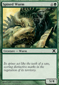 Spined Wurm - 10th Edition