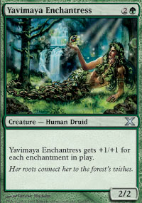 Yavimaya Enchantress - 10th Edition
