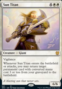 Sun Titan - Zendikar Rising Commander Decks