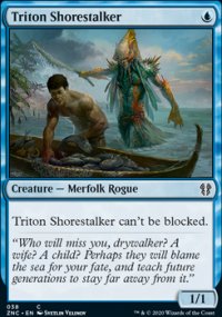 Triton Shorestalker - Zendikar Rising Commander Decks