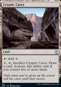 Cryptic Caves - Zendikar Rising Commander Decks