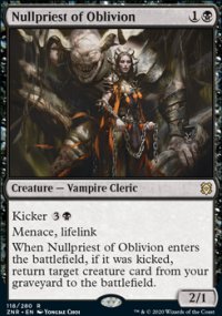 Nullpriest of Oblivion 1 - Zendikar Rising